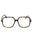 dark havana - dark havana / clear/blue-light block lens
