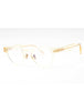 039 - shiny yellow/Clear/Blue-light block lens