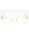 039 - shiny yellow/Clear/Blue-light block lens
