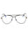 001 - Shiny black/Clear/Blue-light block lens