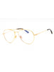 030 - shiny deep gold/Clear/Blue-light block lens