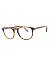 054 - red havana/clear/blue-light block lens