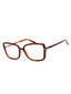 054 - Red Havana / Clear Lens