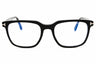001 - Shiny black/Clear/Blue-light block lens