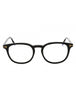 001 - shiny black / Clear/Blue-light block lens