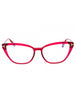 075 - shiny fuxia/Clear/Blue-light block lens