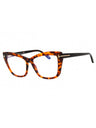 052 - dark havana/Clear/Blue-light block lens