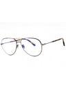 008 - Shiny gunmetal/Clear/Blue-light block lens