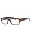 052 - dark havana / clear/blue-light block lens