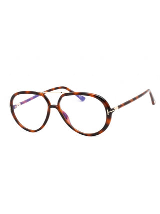 Tom Ford FT5838-B injected propionate  Aviator  Unisex's Eyeglasses