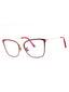 075 - shiny fuxia/clear/blue-light block lens