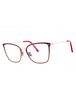 075 - shiny fuxia/clear/blue-light block lens