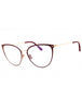 066 - shiny red/clear/Blue-light block lens