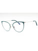 087 - shiny turquoise/clear/Blue-light block lens