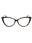 052 - dark havana/clear/blue-light block lens