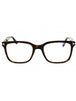 052 - dark havana/clear/blue-light block lens