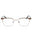 048 - shiny dark brown/clear/blue-light block lens