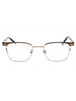 048 - shiny dark brown/clear/blue-light block lens
