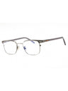 008 - shiny gunmetal/clear/blue-light block lens