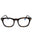 052 - dark havana/clear/blue-light block lens