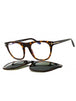 052 - dark havana/Clear/Blue-light block lens