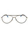 052 - Dark Havana / Clear demo lens