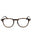 052 - dark havana/clear/blue-light block lens