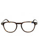 052 - dark havana/clear/blue-light block lens