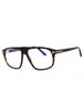 052 - dark havana/clear/blue-light block lens