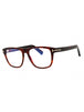 054 - red havana/clear/blue-light block lens