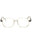 093 - shiny light green / clear/blue-light block lens