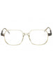 093 - shiny light green / clear/blue-light block lens