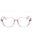081 - shiny violet / clear/blue-light block lens
