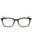 001 - shiny black/clear/blue-light block lens