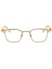 039 - shiny yellow/clear/blue-light block lens