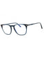 090 - shiny blue/clear/blue-light block lens
