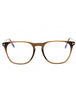 048 - shiny dark brown/clear/blue-light block lens