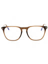 048 - shiny dark brown/clear/blue-light block lens