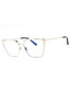 016 - shiny palladium/Clear/Blue-light block lens