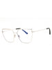 016 - shiny palladium/Clear/Blue-light block lens