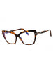052 - dark havana/clear/blue-light block lens