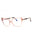 072 - shiny pink/clear/blue-light block lens