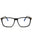 001 - shiny black/clear/blue-light block lens