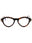 052 - dark havana / clear/blue-light block lens