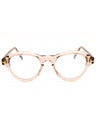 045 - shiny light brown / clear/blue-light block lens