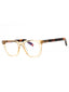 045 - shiny light brown/clear/blue-light block lens