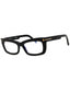 001 - shiny black/clear/blue-light block lens
