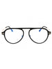002 - matte black/clear/blue-light block lens
