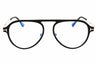 002 - matte black/clear/blue-light block lens