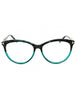 055 - coloured havana/clear/blue-light block lens